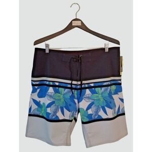 Burnside Board Shorts Multicolor NWT Men's Size 34, inseam 9 in